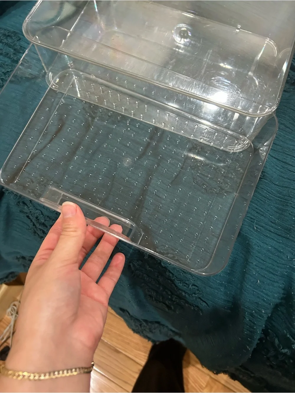 Target bullseye stackable acrylic drawers